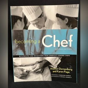 Culinary book “Becoming A Chef” by Andrew Dornenburg and Karen Page